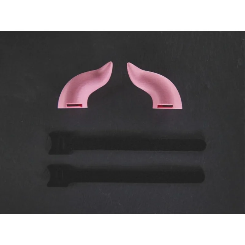 Devil Horns Headphone Attachment – Cute Gamer Headset Accessory for Streamers, Egirl Cosplay & Gaming Setup