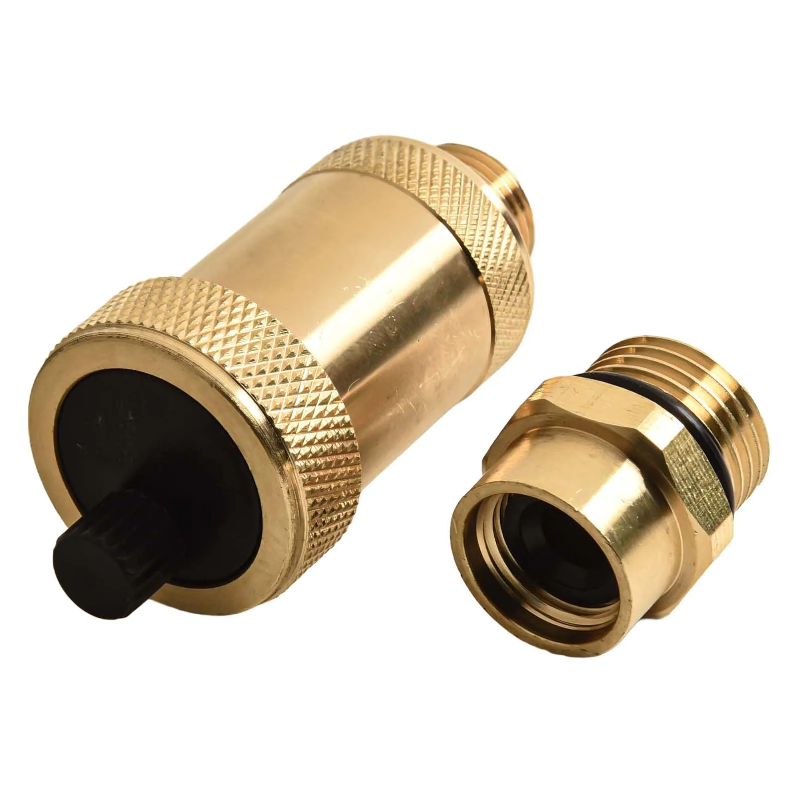 Home Heating Solutions 1 2inch DN15 Automatic Vent Valve 1 2 Inch Size DN15 Brass Construction For Heating Systems