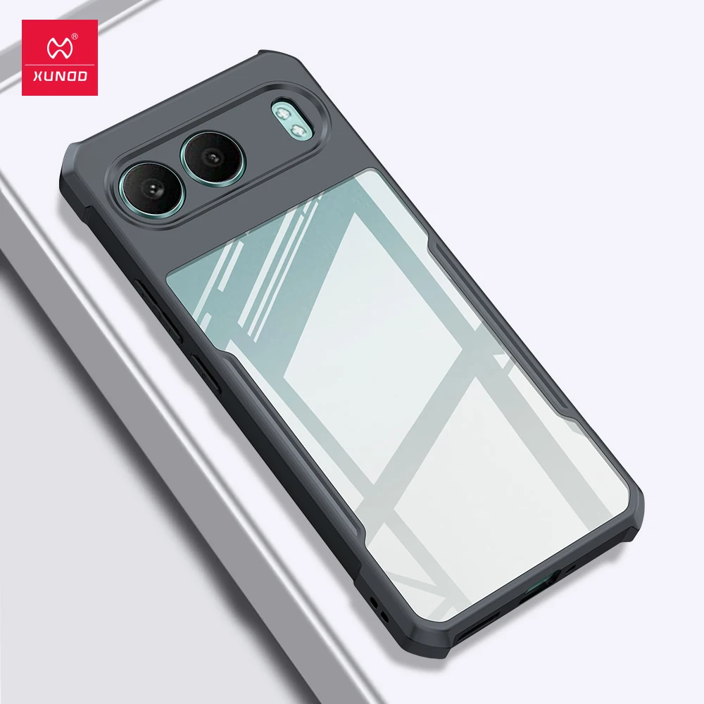 XUNDD เคสโทรศัพท์สำหรับ OnePlus Nord 4 5G น้ำหนักเบากันตกป้องกันเลนส์ป้องกันการตกถุงลมนิรภัยไม่เหลือง