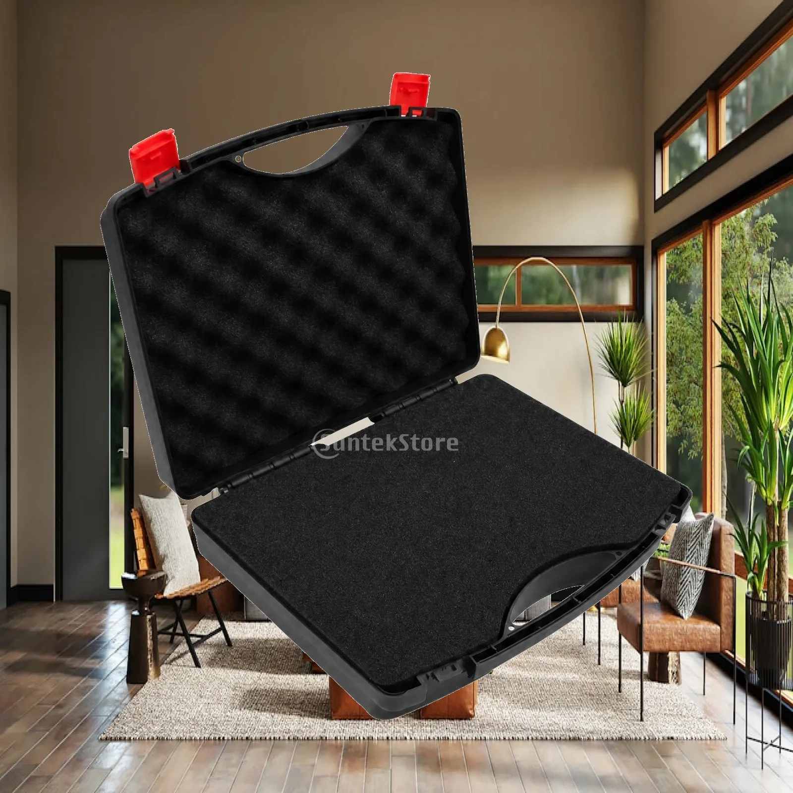 Reinforced PP Plastic Tool Case with Wheels for Professional Technicians and DIY Projects