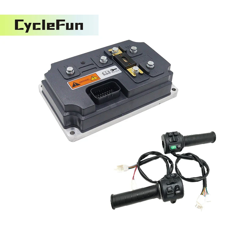

Votol EM260s EM-260s 72v 600a BLDC Motor Controller and Throttle for PMSM Mid Drive Motor of Programmable Electric Motorcycle