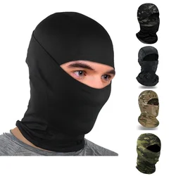 Máscara facial completa de camuflaje táctico, pasamontañas transpirable para deportes de caza y ciclismo, pañuelo para la cabeza de Paintball