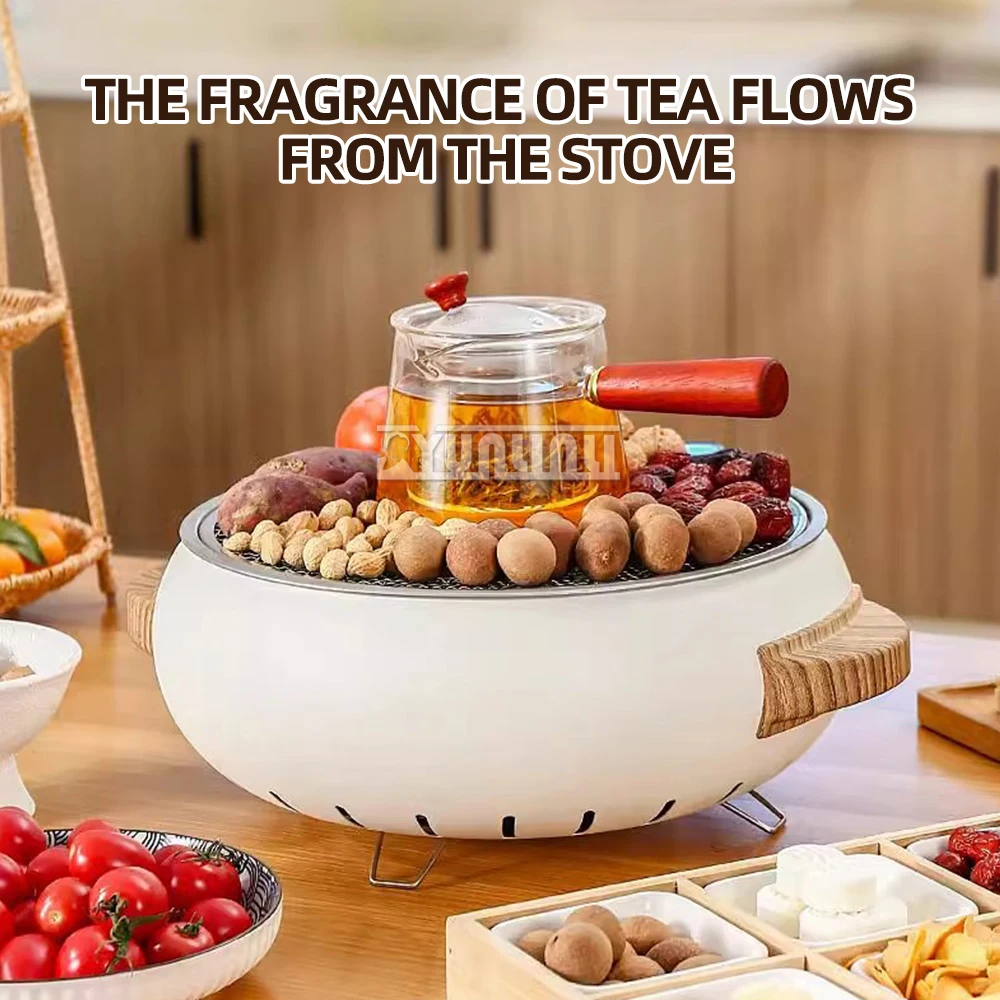 

Tea Boiling Stove Electric Ceramic Heater Tea Stove Household Electric Carbon Oven Set Utensils Barbecue Cookin