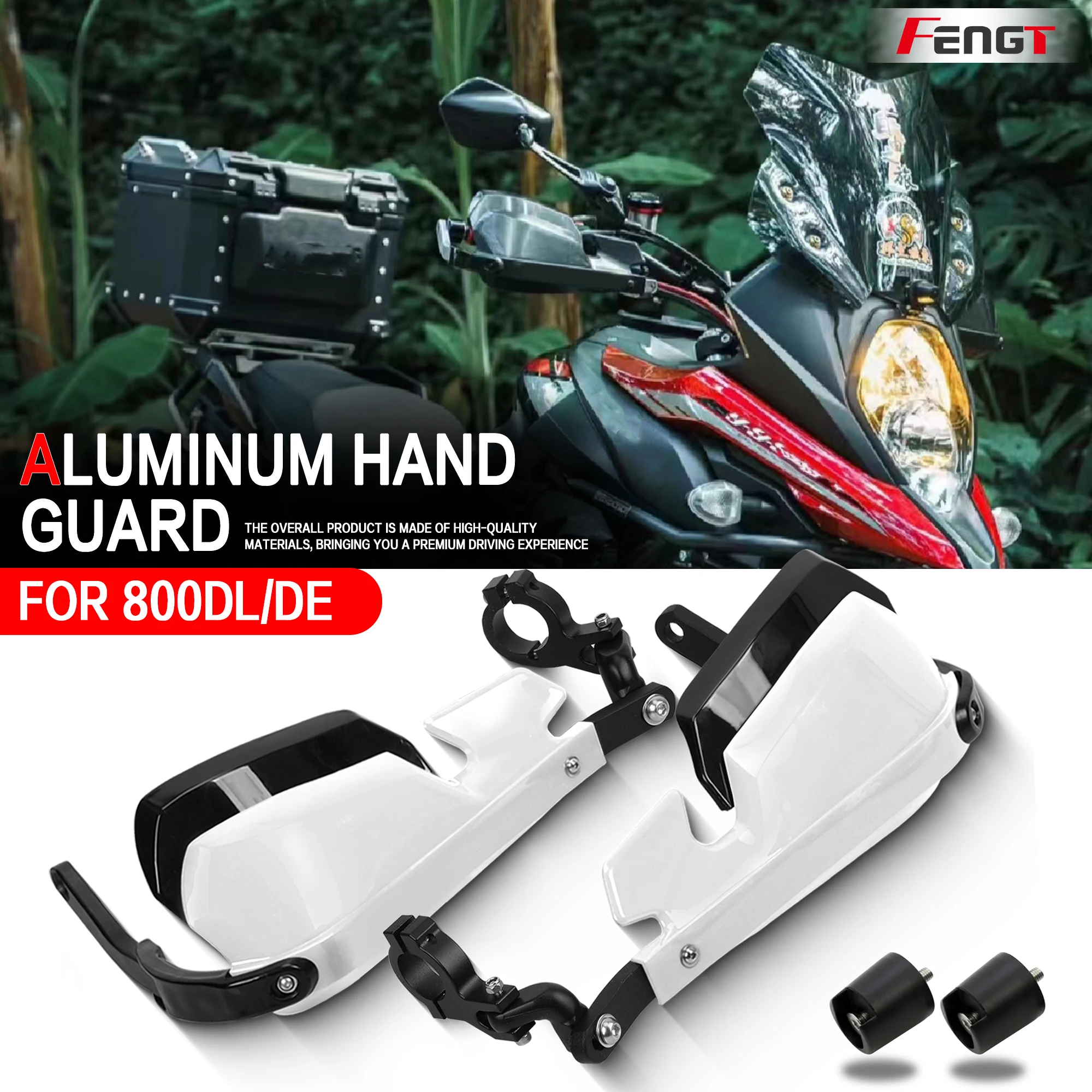 

For Suzuki V-Strom 800 DL800 800DE Aluminum Handlebar Handguard Hand Guards Shield Lever Guard Protector 800DL Strom800 DE