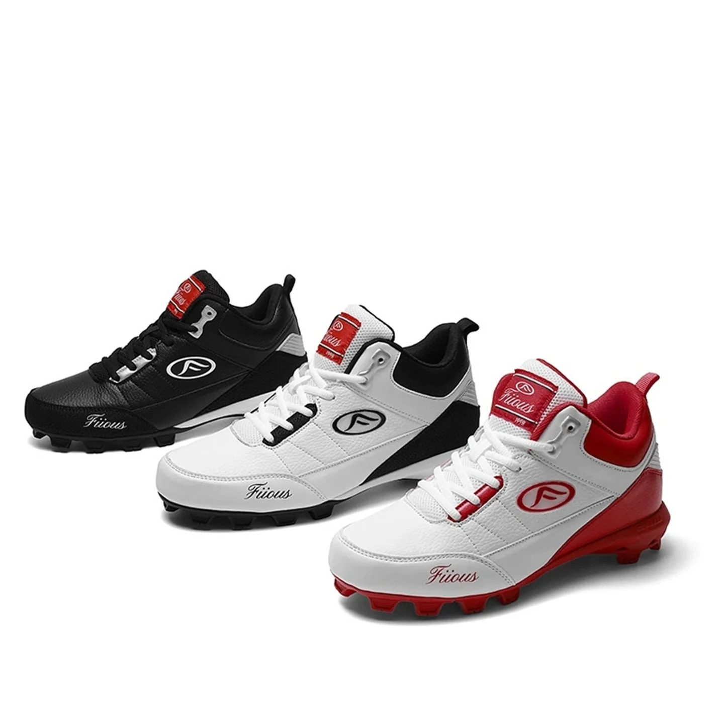 

Unisex Baseball/Softball/Football Cleats - Anti-Slip Studs & Abrasion-Resistant Sole, Training Sneakers & Competition Shoes