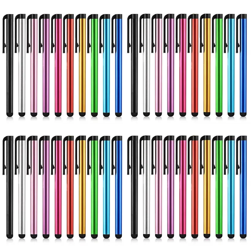 10/20/30/40/50/60Pcs Universal Capacitive Touch Screen Stylus Pen For IPad Air Mini Mobile Phone Tablet Accessories