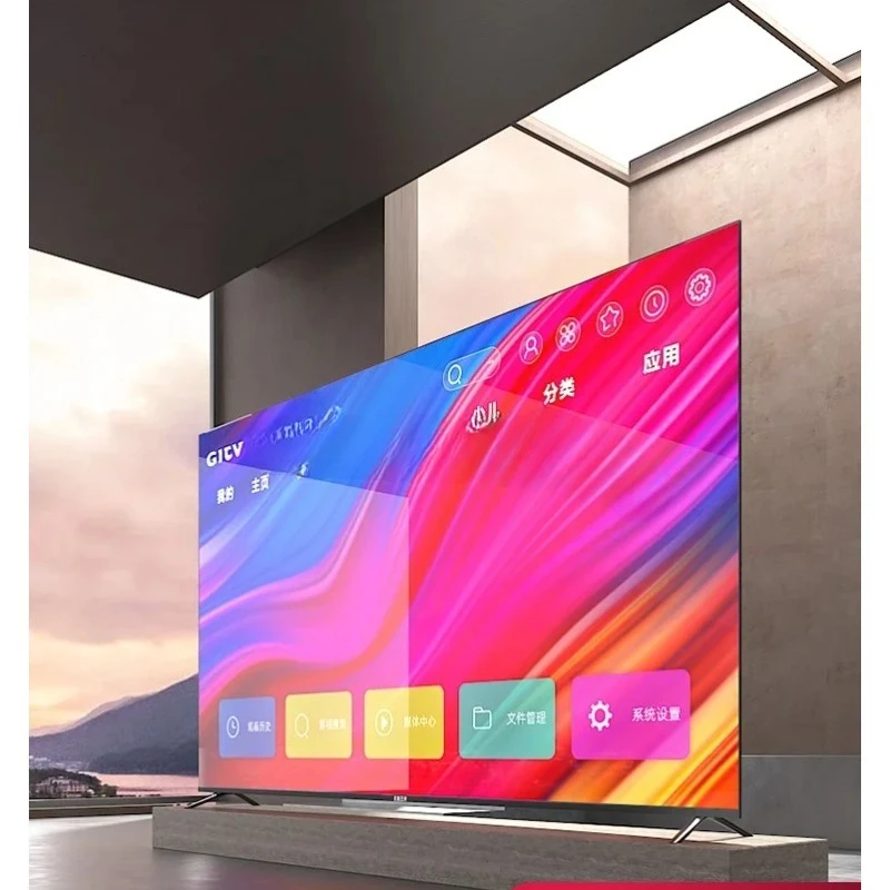 

4k LCD Display Frameless 100 Inch TV 120 Network WIFI75 Far Field Voice 85 High Definition