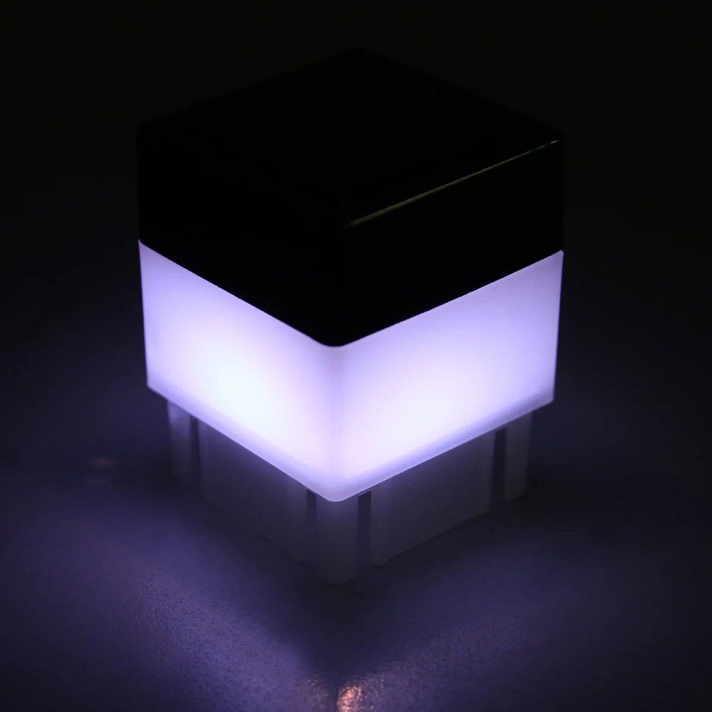 1-5PCS Solar Power Light Solar LED Light Outdoor Garden Decoration Outdoor Square Pillar Headlight LED Fence Deck Post Lamp