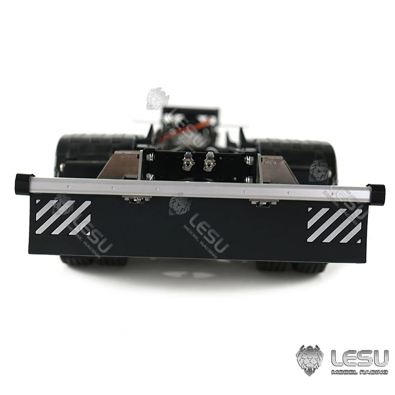 LESU1/14 Simulation truck H-1304 rear bumper with wide light F16 flatbed model LESU