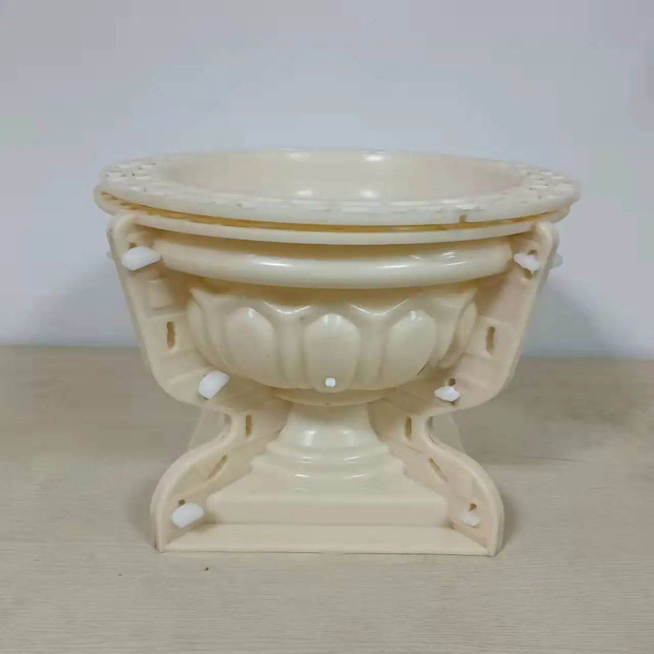 D30cm Reazone ABS high quality  plastic precast concrete flower pot planter molds for sale