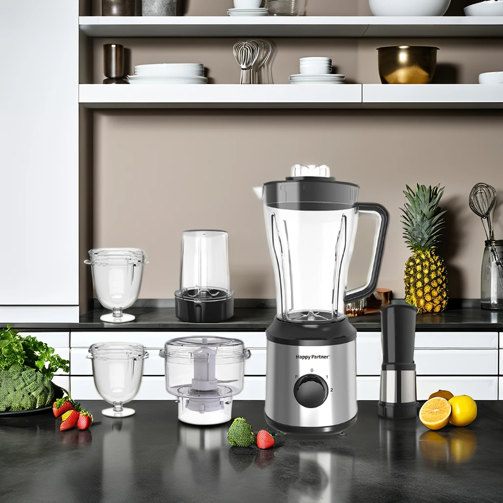 

HappyPartner Multifunctional 6-in-1 Food Blender Electric Juicer Grinder Smoothie Maker Blender Juicer
