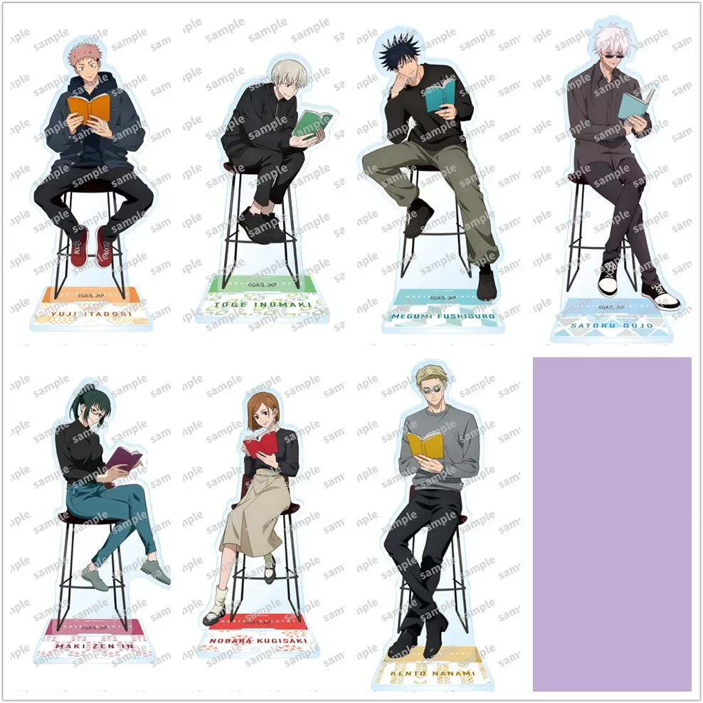 

Game 2 Acrylic Stand Doll Anime Zenin Maki Satoru Gojo Fushiguro Megumi Figure Model Plate Cosplay Toy For Gift