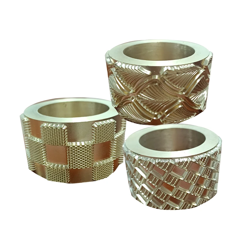 Custom Embossing Stamp Mold for Leather Belt Rolling Pattern Copper Mould Automatic Grade