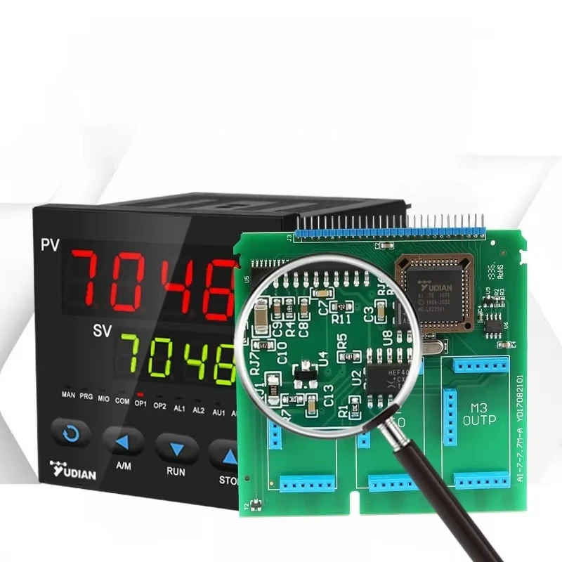 AI-7028/7048PCB panel intelligent temperature control instrument digital temperature controller hot and cold dual output
