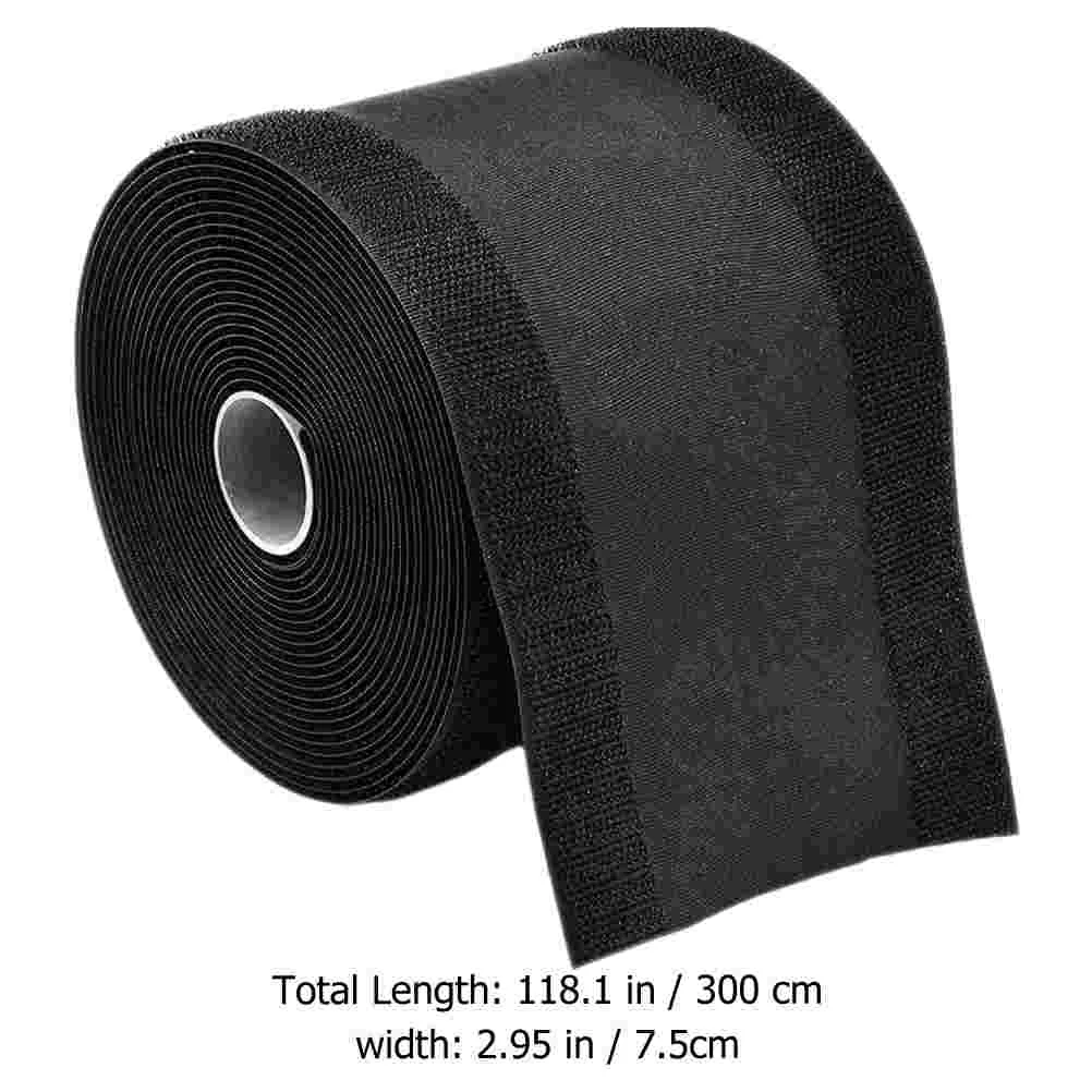 Cable Floor Cover Cord Covers Hook Wire Tape Management Strip Hider Cords Grip Protector Strap Protecter Carpet Wires Black Hide