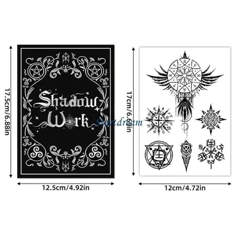 Gothic Notebook With 42 Sheet Occult Journal 125x175mm K92C