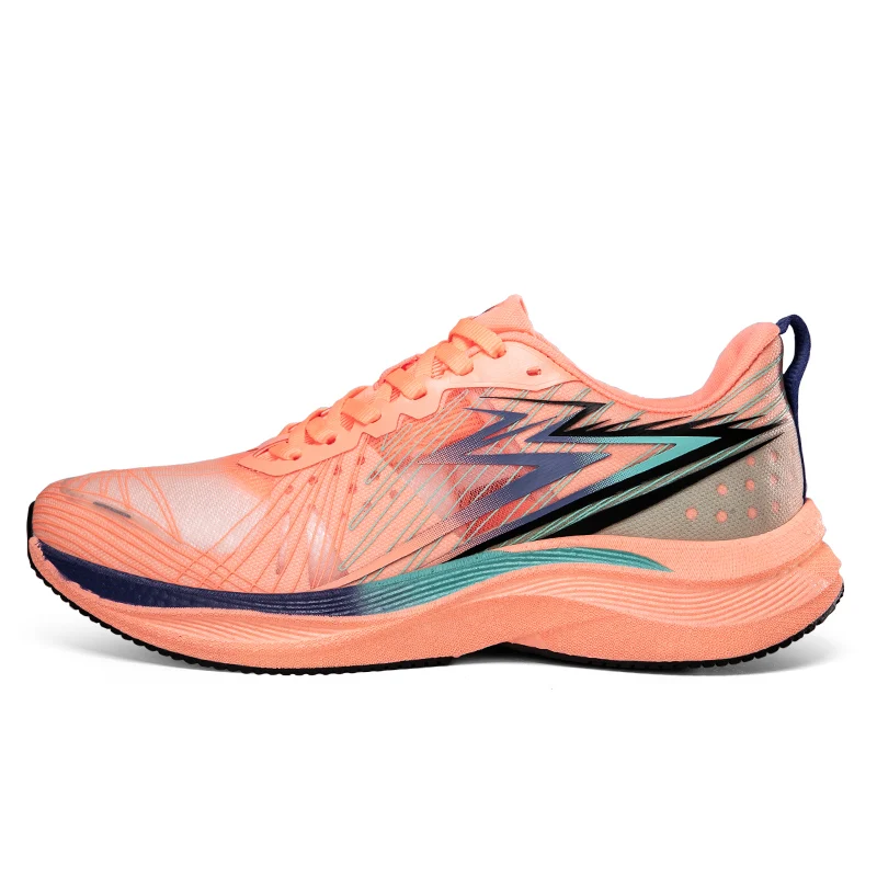 

Comfortable Fit, Couple'S Breathable Athletic Sneakers - Soft, Durable Running Shoes with Cushioned Support, Ideal for Marathons