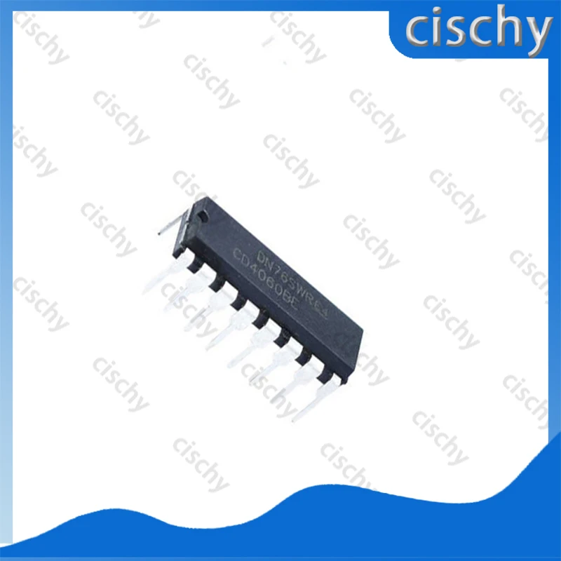 10pcs/lot CD4060BE HCF4060BE HCF4060 CD4060 DIP16 14-level binary serial count In Stock