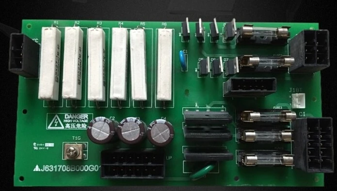 

Parts for Mitsubishi Elevator Escalator Power Board J631708B000G01