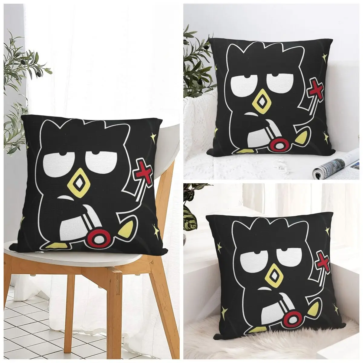 

Наволочка Bad Badtz Maru Design Чехол для подушки Morden Наволочка для офиса, автомобиля, дома, декоративные наволочки