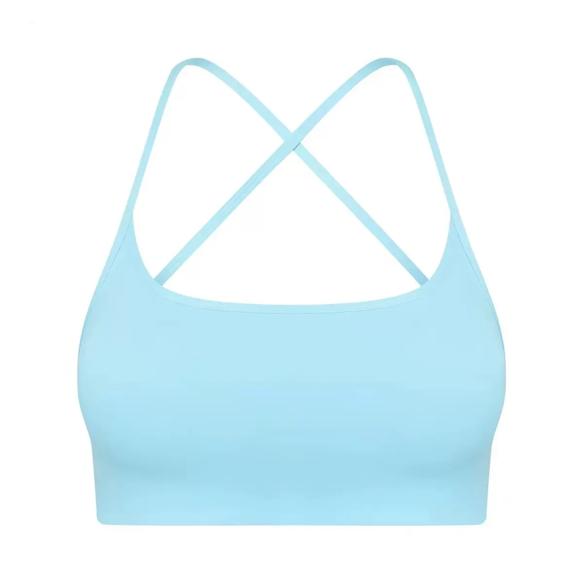 Fitness-Sport-BH mit hohlem Rücken, sexy, mit dünnen Trägern, für Yoga, Pilates und Training, Sportunterwäsche, Sportbekleidung – Detail 8