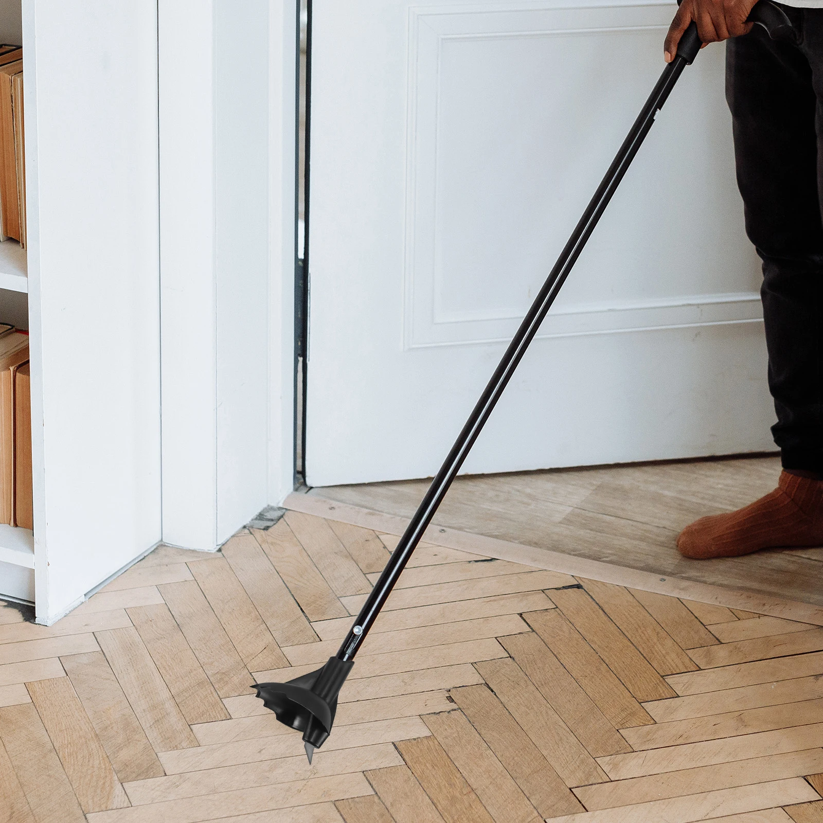 

Tip Black Rubber Clip for Walking Tips Travel Durable Material Design