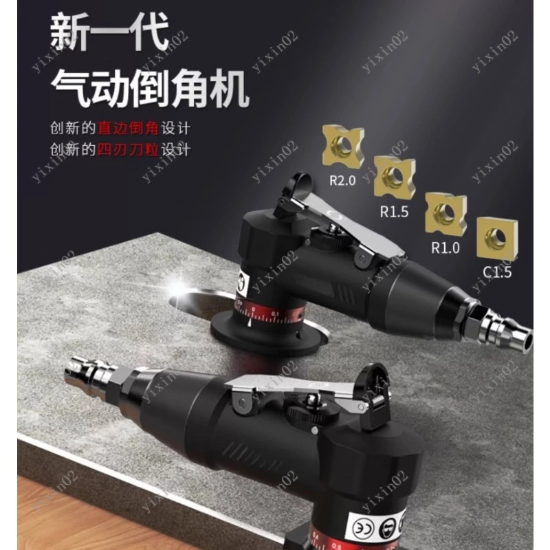 Pneumatic Chamfering Machine Handheld Deburring Tool for Wood Stainless Steel Edge Banding Trimming