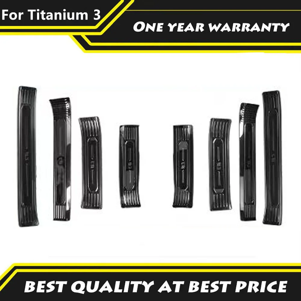 

For Equation Leopard Titanium 3 Stainless Steel Threshold Strip Rear Guard Plate Protection Welcome Pedal Interior Accessories