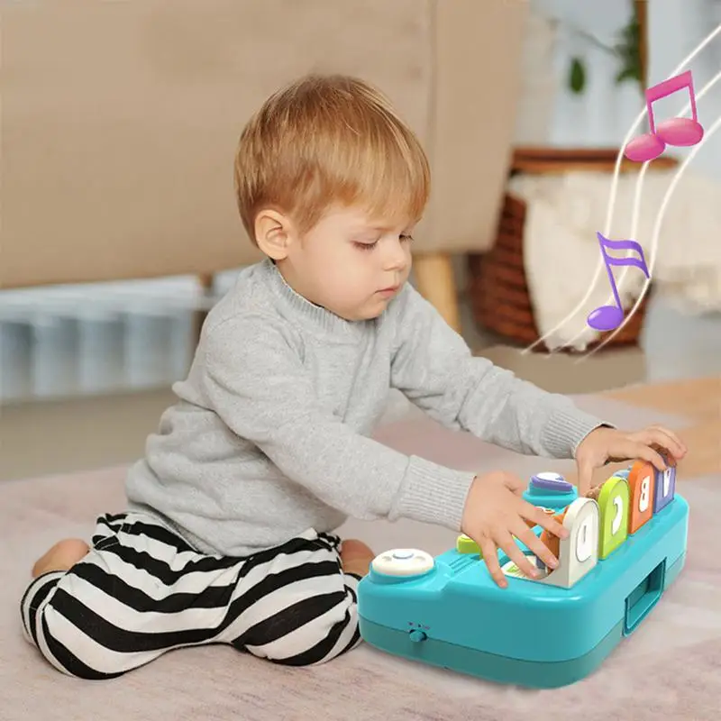 Animal Sensory Toy Interactive Animal Toy Box Exercise Memory And Logical Thinking Sorting Animal Toy With Handle For Home Use