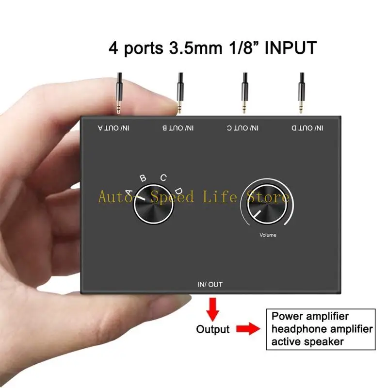 02DA SPLITTER BOX SWITIO SWITCHER SPECEPER SPECEPER