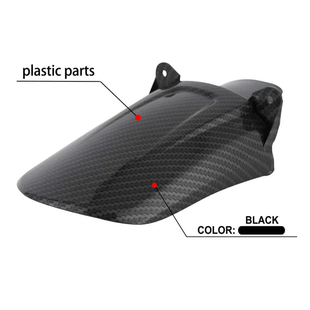 ABS 27*15*7CM Rear Mudguard Ebike Dirt Bike Tail Mudguard Mud Flap For Sur-Ron For Segway For Light Bee Cycling Electric Bicycle