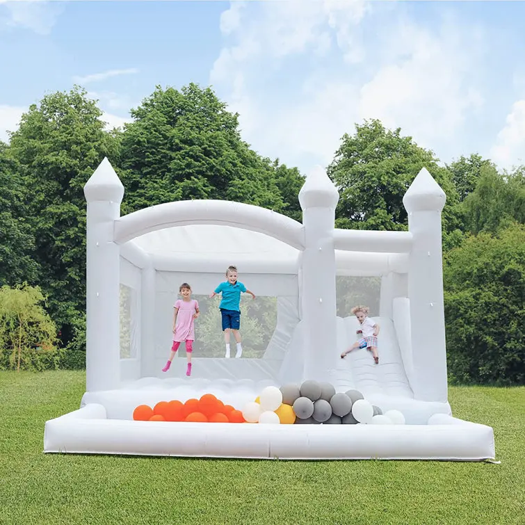 High-quality fashion inflatable trampoline, durable commercial equipment, suitable for wedding banquets and theme parties