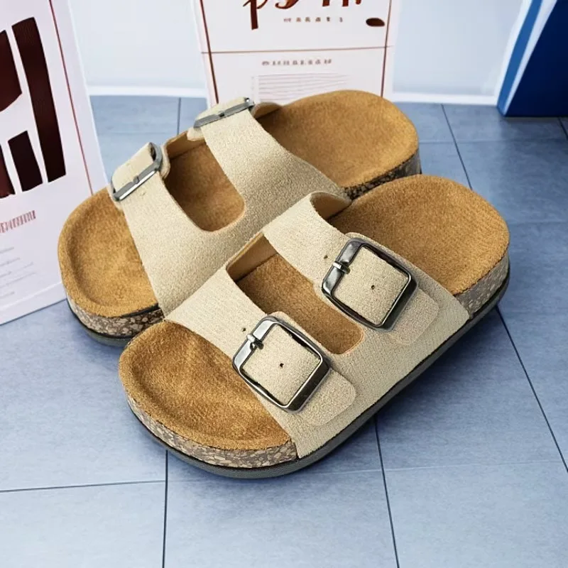 2026 Children Sandals for Girls Boys Summer New Fashion Korean Style Soft Sole Anti-slippery Versatile Chic Open-toe Beach Shoes - view 3