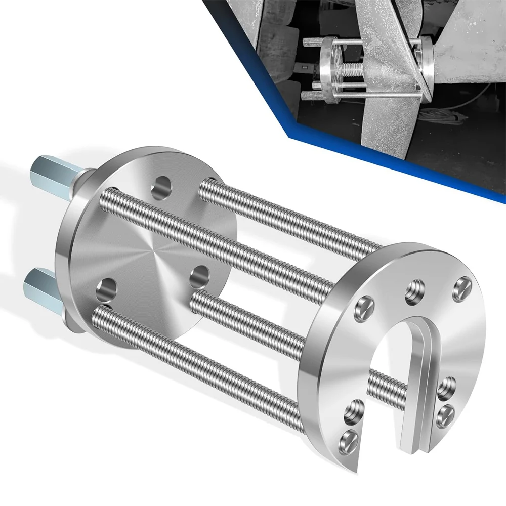 

K-812 Boat Prop Puller for 3 & 4 Blade, Heavy-Duty Propeller Removal Tool, Marine Prop Puller Kit, Fits for 1-1/4" to 1-1/2"