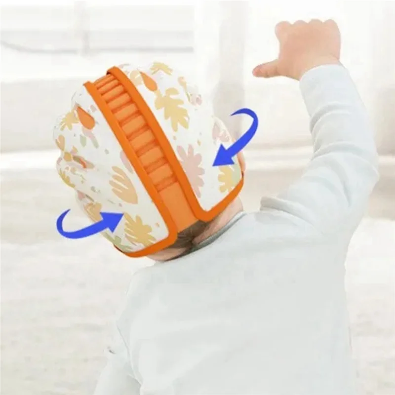 YSUN-خوذة أمان للأطفال قابلة للتعديل، حماية للرأس 360 درجة، قبعة أمان ناعمة للأطفال الصغار لتعلم المشي