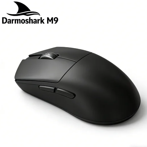 Darmoshark M9 Wireless Gaming Mouse Sensor Ergonomic Large Hand Size 59g Lightweight PAW3950 For Professional E Sports Gamers