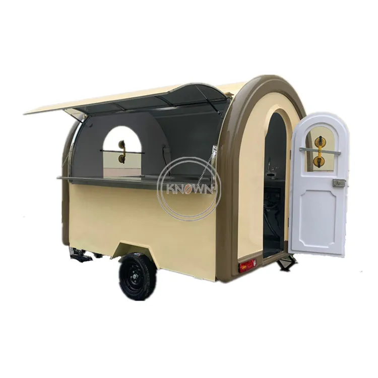 OEM Mobile Food Trailer with CE Certification Fast Food Truck for Sale Europe Street Fully Equipped Kitchen