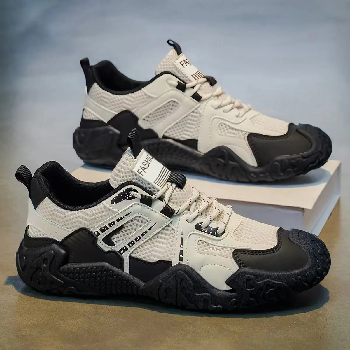 Casual Sneakers 2026 Summer New Fashion Increase Anti-slip Low-top Casual Sports Shoes Labor Protection Shoes Work Shoes