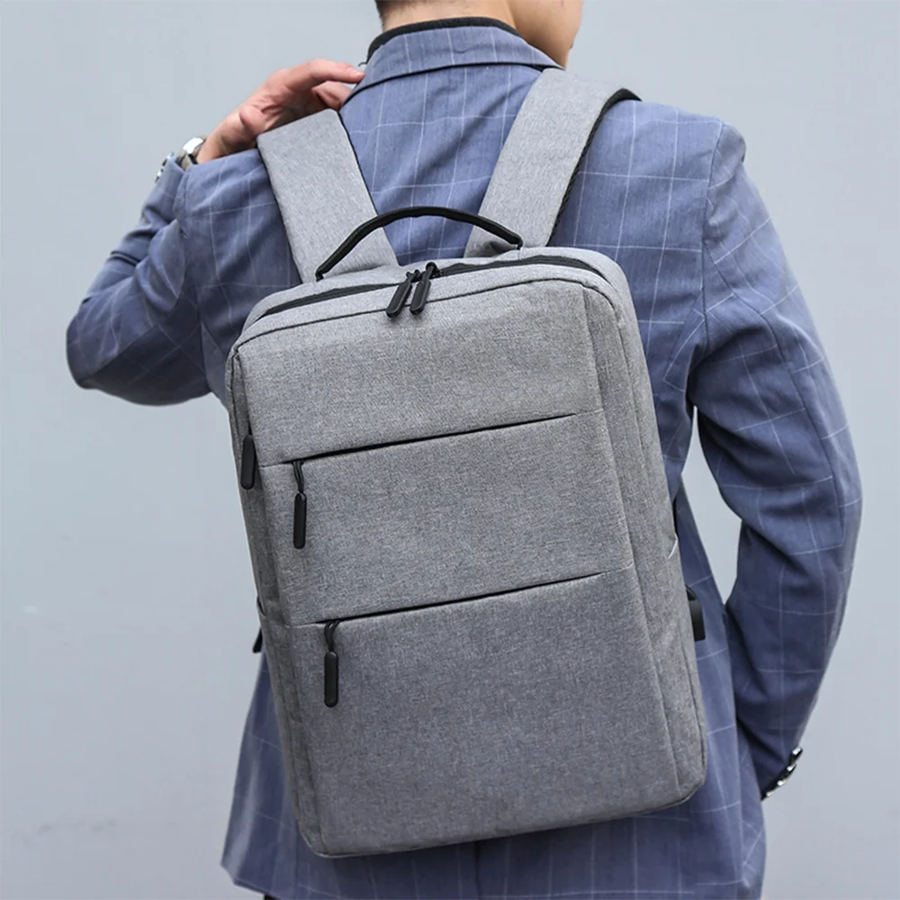 

Fashionable Men's And Women's Minimalist Backpack Oxford Cloth Computer Backpack Large Capacity Student Backpack