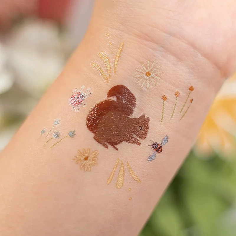108pcs Woodland Fairy Temporary Tattoo Stickers for Girls Woodland Party Decorations Garden Fairies Party Birthday Party Favor 3