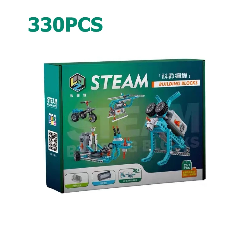STEM Technical Educational Building Blocks Programming Power Function Bricks For School Students Kids Learning Toy