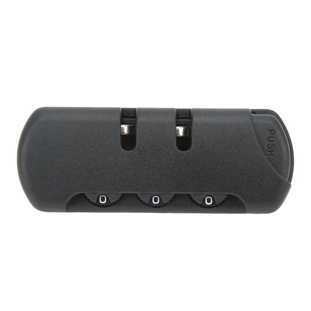 4 Pack 3 Digit Resettable Luggage Combination Lock ABS,Zinc Alloy Frosted Texture Travel Suitcase Lock Self-Setting Password