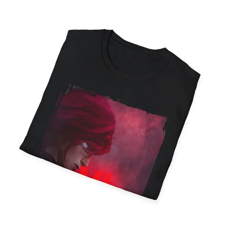 Unisex Gaming shirt Vi / Softstyle Tshirt / Anime shirt / Arcane /