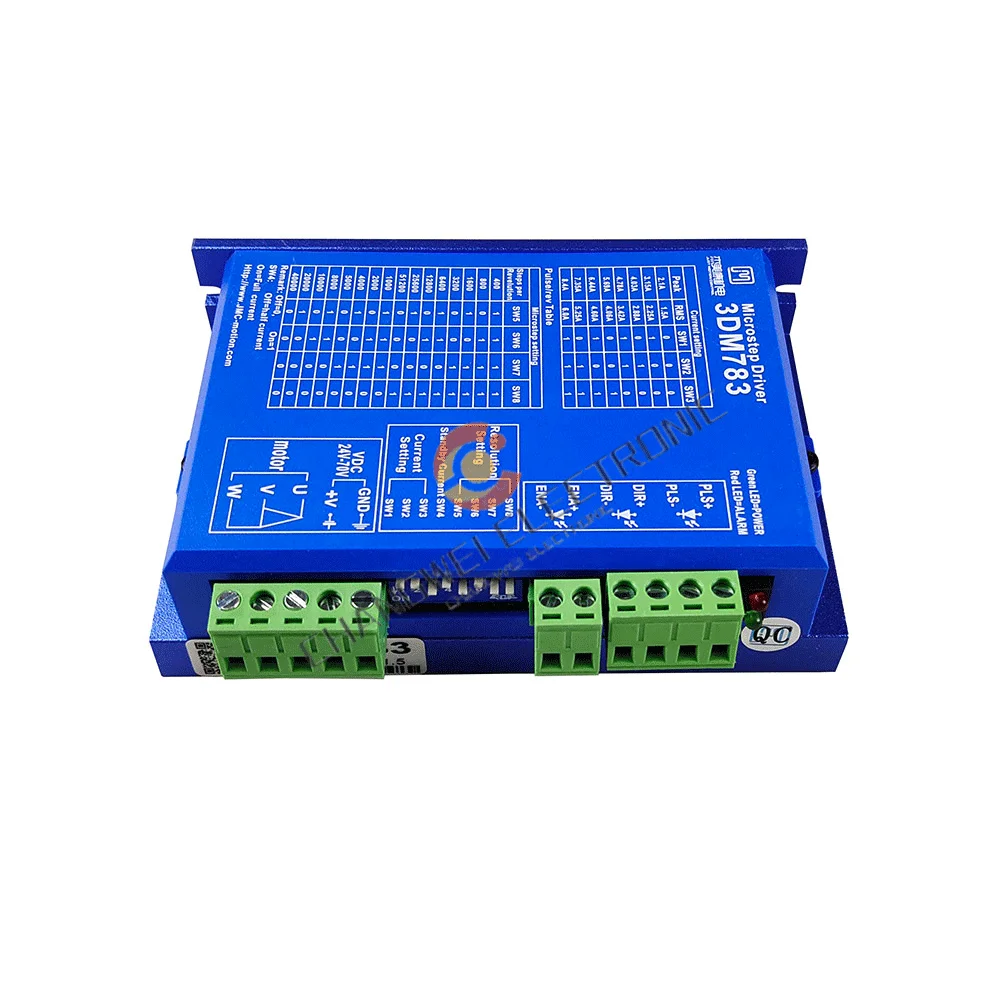 

3DM783 Three-phase Stepper Motor Driver Drive Three-Phase Motor 36V 8.5A Pulse Frequency 250KHZ JMC Original High Performance