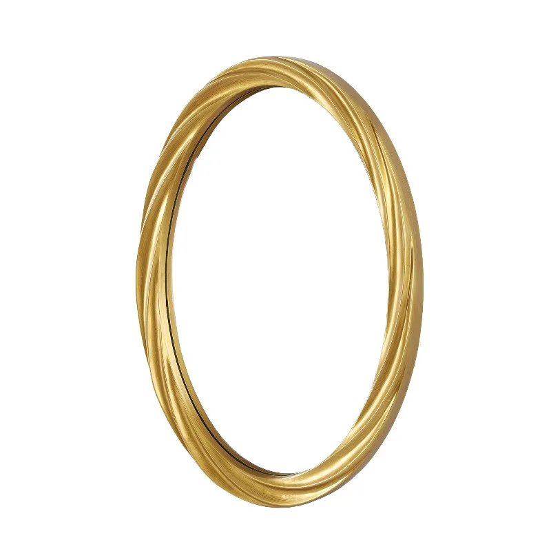 

Modern minimalist bathroom mirror oval hotel wall decoration home restaurant entrance makeup