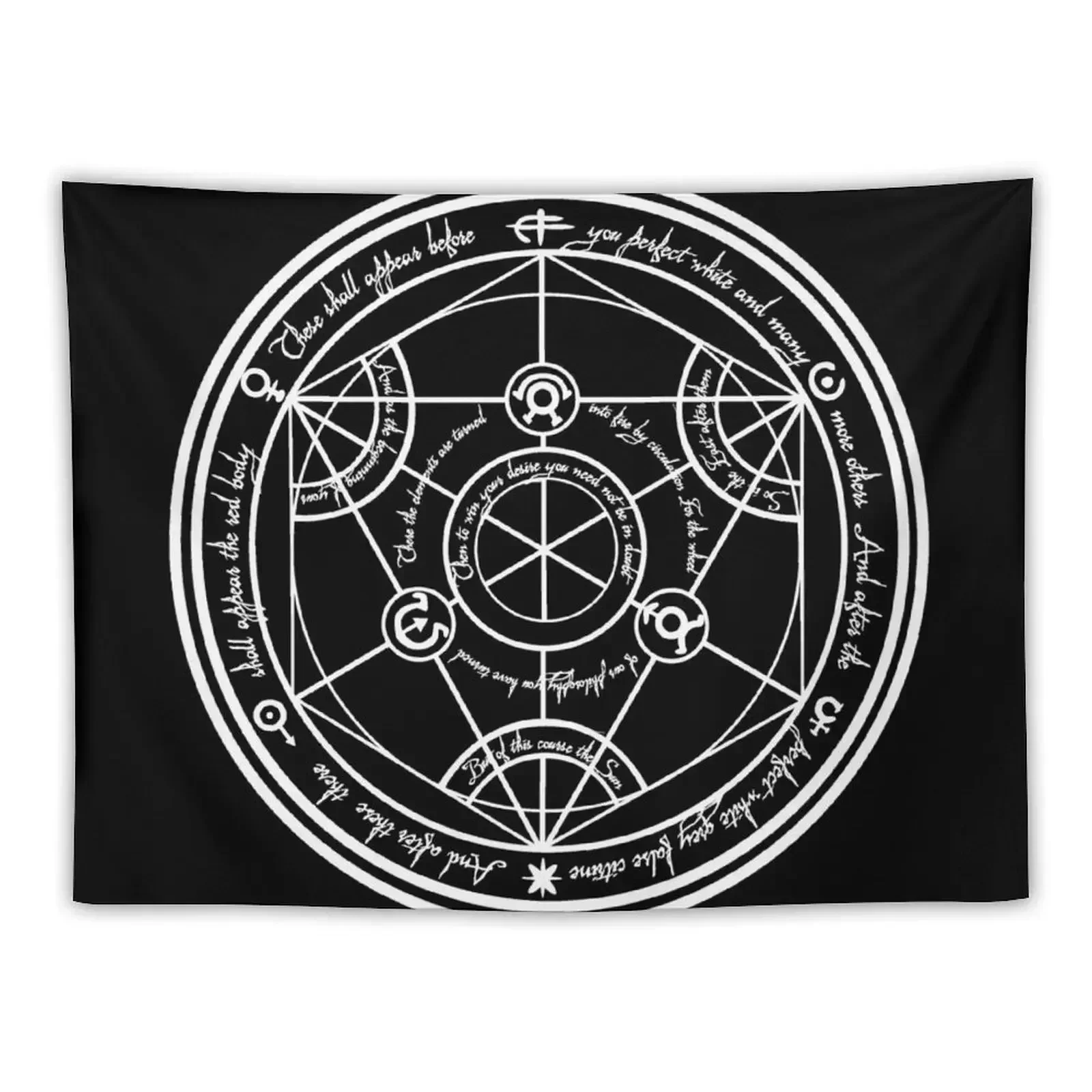 

Human Transmutation Circle Tapestry Wallpapers Home Decor Cute Room Things Room Decor For Girls Tapestry