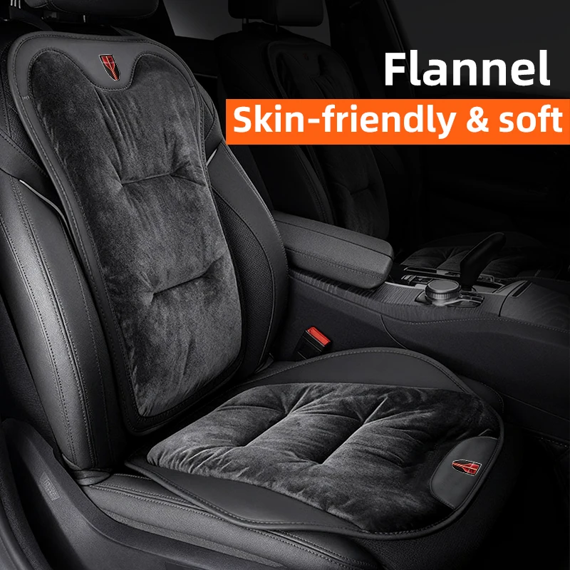

Flannel Car Seat Cushion For Hongqi H5 H9 HS3 HS5 HS7 Ehs9 Ehs7 Ehs5 Car Rear Seat Back Cushion Pad & Seat Protective Cover