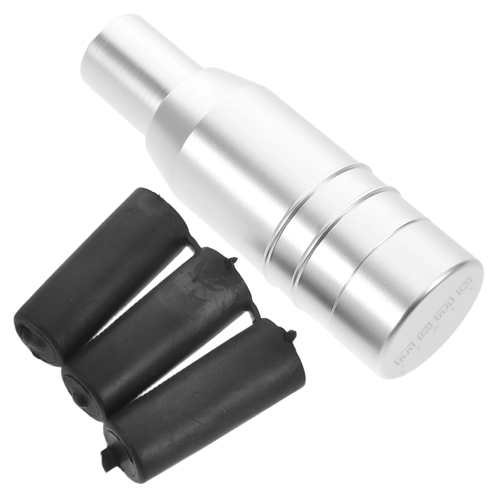 

1 set Aluminum Alloy Gear Knob Lever, Universal Manual Transmission Shifter Handle Replacement, Weighted Metal Stick Shift Knob