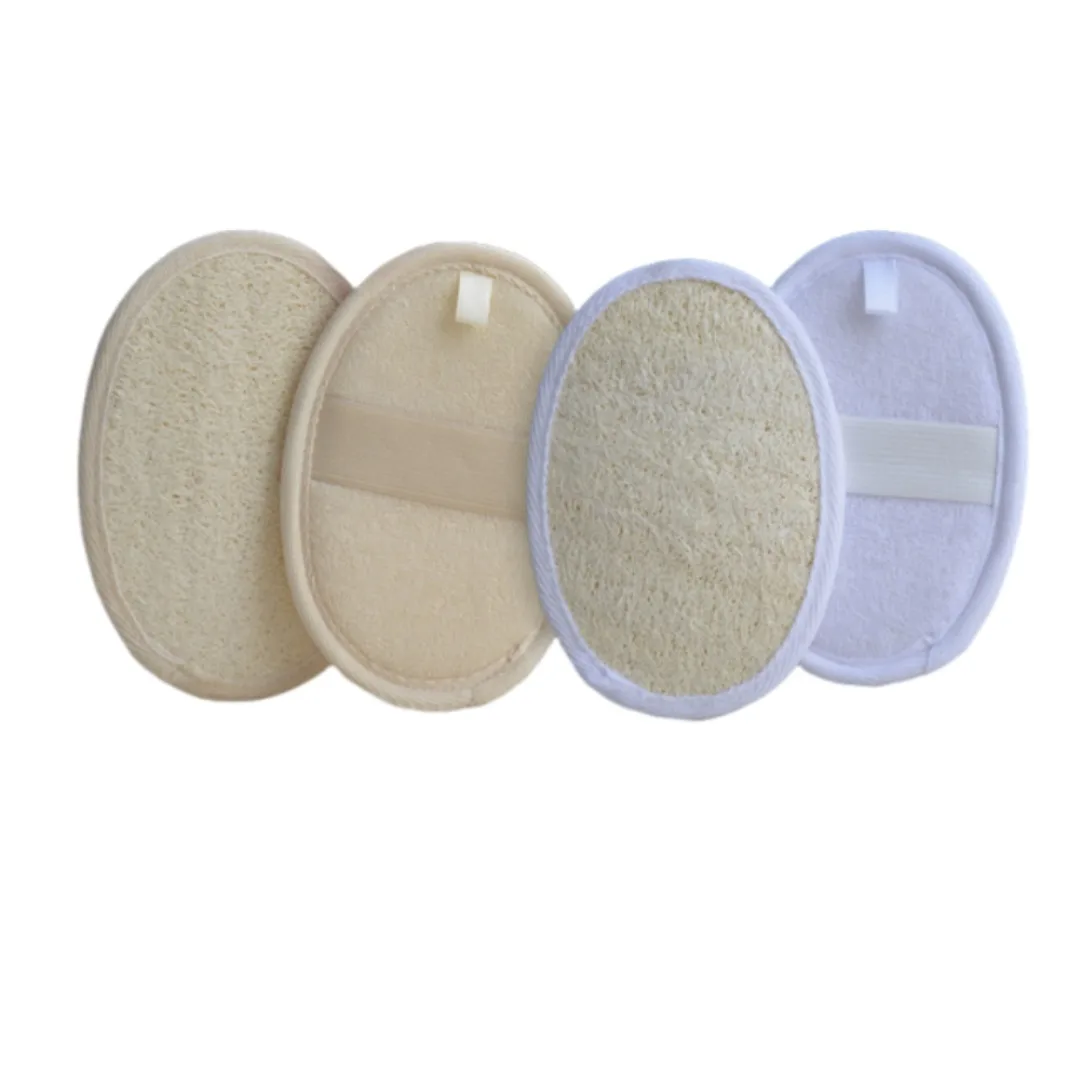 

Natural Loofah Long Back Towel Rubbing Bath Brush Soft Body Scrub Shower Sponges Exfoliator Massager Deep Cleaning Bathing Tools
