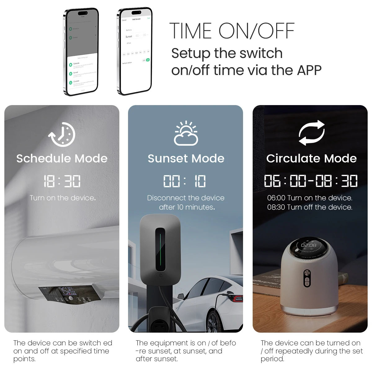 TUYA ZigBee قطاع دارة ذكي مفتاح ذكي 1P 63A DIN السكك الحديدية للمنزل الذكي لاسلكي للتحكم عن بعد واي فاي التبديل بواسطة APP ATELE #5